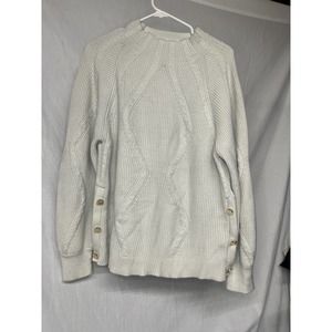 Marled woman’s cream sweater size xl